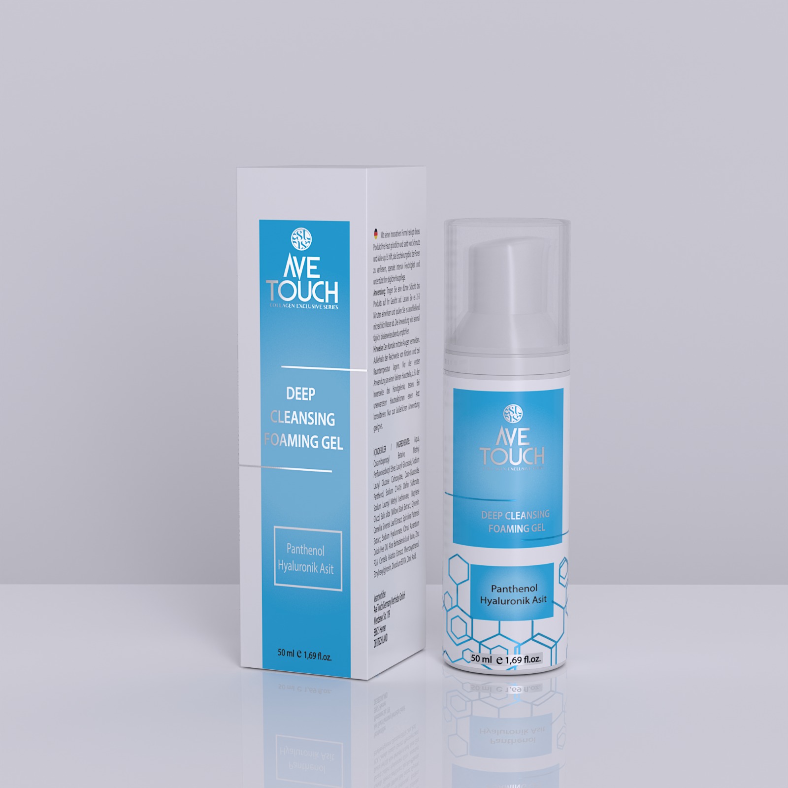 WhatsApp Image 2025-10-24 at 16.48.14 Ave Touch Deep Cleansing Foaming Gel – Oksijen Köpüren Yüz Temizleme Jeli | Panthenol + Hyaluronik Asit | Derin Gözenek Temizliği ve Cilt Yenileme - Görsel 1